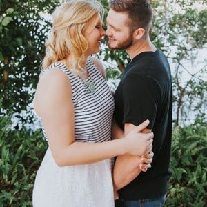 Black and White Striped Dress